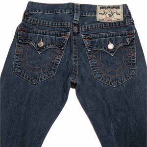 True Religion Ricky Big T Straight Gold NWOT